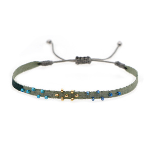 Go2boho Braided สร้อยข้อมือผู้หญิงของขวัญรูปแบบปรับเชือก Boho Handmade สร้อยข้อมือ Vintage โคลอมเบีย <span class=keywords><strong>Wayuu</strong></span> เครื่องประดับขายส่ง - Product Image 6