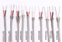 Câble d'extension de thermocouple industriel multi-fils de type E J K