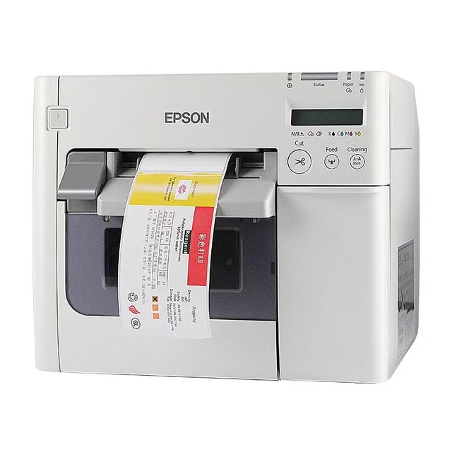 Color Printing Inkjet Printer TM-C3520 Light Industrial Full Color Label Printer