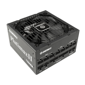 พาวเวอร์ซัพพลาย 1200W ที่ทนทาน ได้รับการรับรอง Platinum พาวเวอร์ซัพพลาย 1200W ที่เงียบสงบ พาวเวอร์ซัพพลาย 1200W 80 PLUS Platinum Certified สำหรับคอมพิวเตอร์ตั้งโต๊ะ สีดำ - Product Image 2