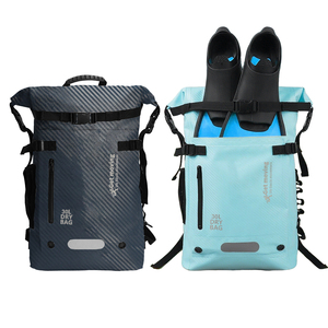 Wasserdichter Nass-Packs ack 30L PVC Outdoor Beach Schwimmen Angeln Tauch ausrüstung Frei tauchen Fin Led Zelt ausrüstung Ocean Pack Rucksack - Product Image 1