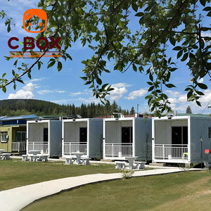 Cbox – Unités de logement préfabriquées modulaires abordables pour secours en cas de catastrophe, avec balcon, maison conteneur détachable - Product Image 2