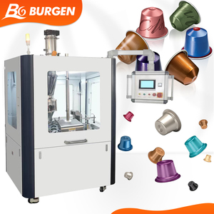 Stock <span class=keywords><strong>Nespresso</strong></span> K-Cup Capsules de café Quantitative Gel Pod Machine de remplissage et d'emballage PLC Core Components for Beverage - Product Image 1