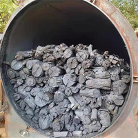 Le charbon de bois d'origine faisant la machine Mini four de carbonisation du charbon de bois à flux d'air