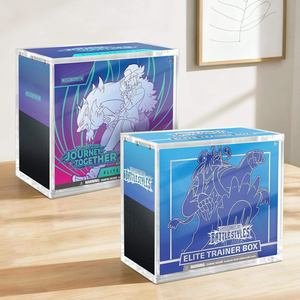 กล่องอะคริลิค <span class=keywords><strong>Pokemon</strong></span> ETB Plus พร้อมฝาปิด กล่องอะคริลิคแข็งแรงสำหรับโชว์โปเกมอน ETB - Product Image 2