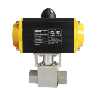 Válvula de Bola Neumática de Acero Inoxidable 304 de 3 Vías, Alta Presión 200 Bar, Puerto L - Product Image 2