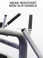 Machine de musculation à usage commercial, équipement de fitness à charge par poulie, machine à ramer assise pour salle de sport
