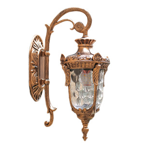 Lampe à LED solaire en alliage d'aluminium antique avec diffuseur en verre borosilicaté étanche pour jardin extérieur - Product Image 4