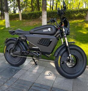 USA Warehouse HCBK Originele 60V Black Warrior Elektrische Fiets 3000W voor de VS Nieuwe LED Armor, 130km Lange Afstand Elektrische Fiets - Product Image 3