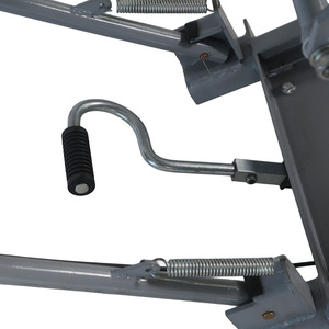 Chariot élévateur à ciseaux hydraulique manuel, capacité 2 personnes, construction en acier, utilisation en entrepôt et logistique - Product Image 1