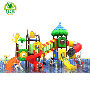 Glissière en acier galvanisé Seaux en PEBDL pour parc aquatique Glissière en plastique pour jardin Playhouse Garderie École Durable Résistant aux intempéries - Product Image 1