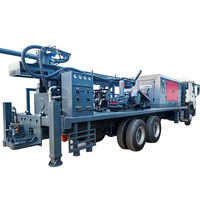 Prix d'usine TDS Kw200, foreuse portable montée sur camion, profondeur de 200 mètres, avec moteur à engrenages