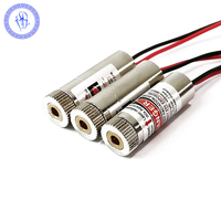Focused 650nm 50 MW 5V Palang Merah Diode Laser Modul 12X35 Mm