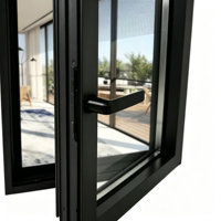 Ventanas de Aluminio Abatibles con Aislamiento Térmico, Vidrio Bajo Emisivo y Resistentes a Huracanes para Casa