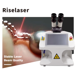 เครื่องเชื่อมไฟเบอร์เลเซอร์ Riselaser 60W รุ่นใหม่ สำหรับงาน DIY เชื่อมทอง เงิน แพลตตินั่ม เครื่องประดับ ซ่อมแซมงานเชื่อมแบบจุด ขายดี - Product Image 2
