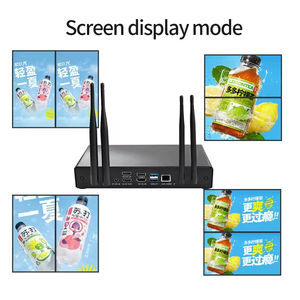 <span class=keywords><strong>กล่อง</strong></span>เครื่องเล่นโฆษณาเชิงพาณิชย์ 4K มัลติมีเดีย ระบบแอนดรอยด์ พร้อมพอร์ต USB สำหรับการจัดการระยะไกล ใช้สำหรับเมนูร้านอาหาร ป้ายโฆษณา และป้ายร้านค้าปลีก - Product Image 1