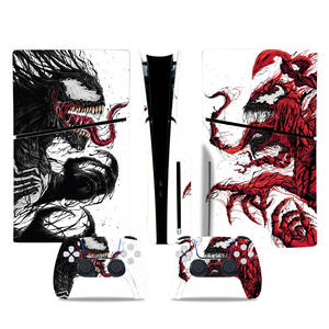 Autocollant de dessin animé Marvel Cool Iron Bat <span class=keywords><strong>Spider</strong></span> <span class=keywords><strong>Man</strong></span> pour console de jeu <span class=keywords><strong>PS5</strong></span> Slim, cadeau promotionnel en gros, décoration tendance - Product Image 3