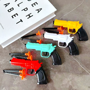 Pistola Spara Dardi Morbidi con Ventosa per Bambini, in Plastica ABS, 100-150fps, Giocattolo da Esterno per lo Sviluppo Intellettuale del Bambino, Regalo - Product Image 1