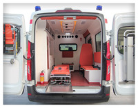 Ambulance à pression négative pour le transport et le traitement/surveillance des patients, ambulance à moteur essence, vente directe
