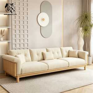 Canapé moderne fabriqué en usine, prix bas, sur mesure, grand stock disponible, prêt à être expédié, nouvelle mode, meubles de salon, canapés en bois et en tissu. - Product Image 4