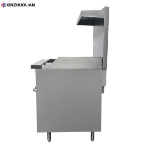 ETL Sertifikalı Ticari 4 Ocaklı Gazlı Ocak, 12 inç Izgara ve Fırın, Paslanmaz Çelik Tak ve Çalıştır, Mutfak Kullanımı İçin - Product Image 4