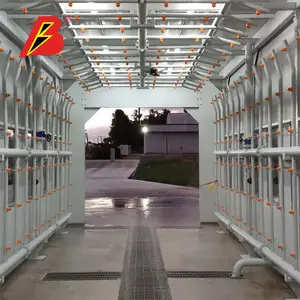 BZB personalizado chuva chuveiro testes cabine veículo chuva e spray teste câmaras fabricante