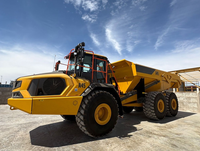 Camion benne minier A45 à carrosserie large, châssis haute résistance, pour mines en ciel ouvert, vente chaude, boîte de chargement personnalisée, directement de l'usine