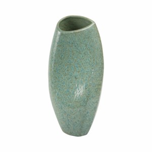 Vaso Ovale Moderno in Ceramica, Decorazione da Tavolo in Terracotta per Soggiorno, Camera da Letto, Ufficio, Esposizione Domestica - Product Image 1