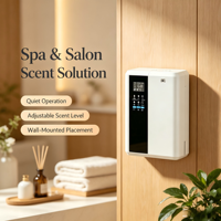 Diffuseur d'arômes professionnel de luxe à deux fluides, en plastique, écologique, humidificateur électrique, système de parfumage contrôlé par application, faible consommation