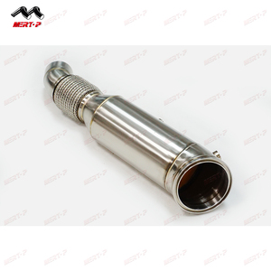 Mertop 5.0'' pour G30 B58 Downpipe en acier inoxydable 304 finition brossée pour modèles 340i/440i/540i/640I/740I 200 cellules sans voyant d'avertissement <span class=keywords><strong>moteur</strong></span> - Product Image 2