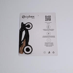 Etiqueta de papel para ropa ecológica Producto sostenible y ecológico - Product Image 1