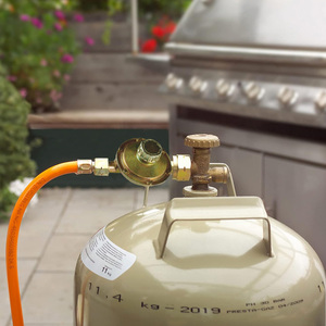 Kit de régulateur de gaz basse pression avec tuyau de 1,5 mètre et 2 colliers de sécurité pour cuisinières à gaz, barbecues - Product Image 3