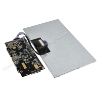 Panel LCD TFT IPS 10,1 Inci 1024*600 LVDS Kabel DuPont 40-Pin Mendukung Antarmuka Manusia-Mesin Android X86 Output 500cd/m