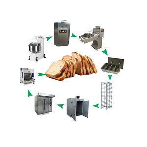Cottura pane tostato panificio linea di produzione pane tostato macchina linea di produzione per panetteria - Product Image 1