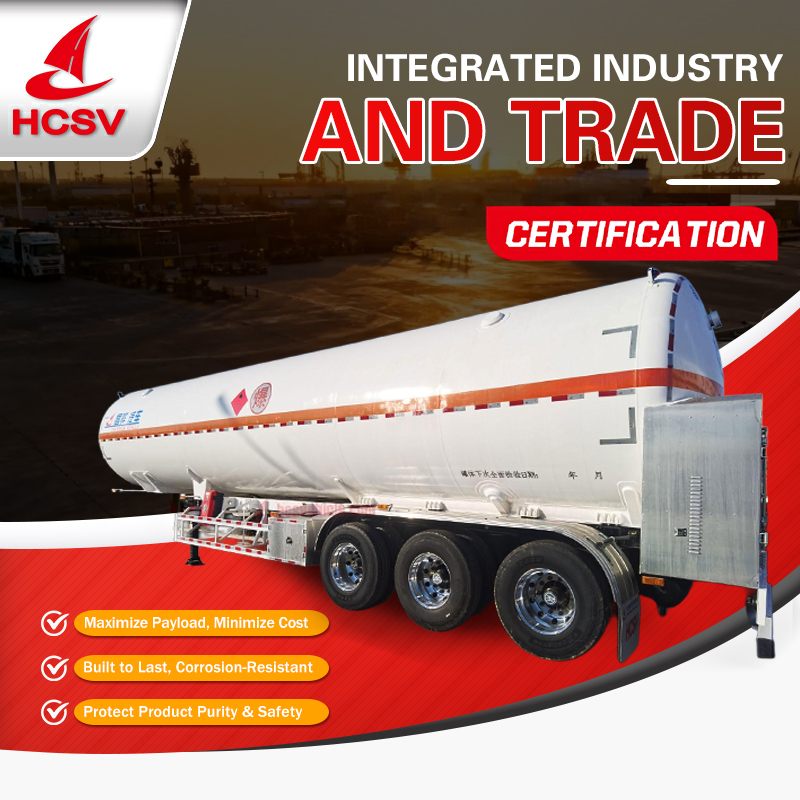 26 5M3 Customized LNG Tanker Truck