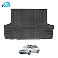 Tapis de coffre essuyable pour CHEVROLET AVEO SEDAN-FAMILY 2006-2014, surface anti-taches et anti-adhésive