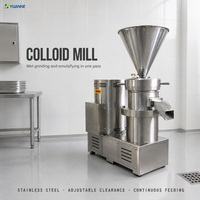 Moulin colloïdal multifonctionnel pour le broyage du sésame et du tahini, rotors durables, 100-500 kg/h, tension personnalisée