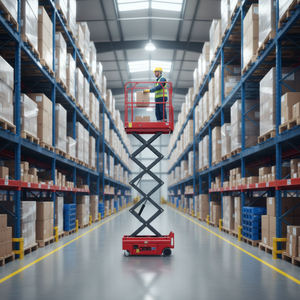 3m Zero Turn Zelfrijdende Schaarhoogwerker Compacte Elektrische Mobiele Hoogwerker met CE-certificering - Product Image 6