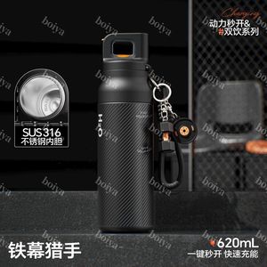 316 Stainless Steel Thermos <b>Mug</b> <b>Large</b> Capacity Portable For Travel Outdoor Use With 6 12 Hours Insulation - Product Image 3