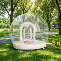 Dôme à bulles gonflable de luxe transparent pour enfants