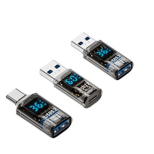 <b>USB</b> female to Type-<b>C</b> male digital display screen <b>adapter</b> suitable for audio headphones, <b>USB</b> flash drives, and laptops. - Product Image 1