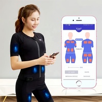 Combinaison d'électrostimulation pour machine d'entraînement Ems Vêtements d'entraînement sans fil pour ems avec système professionnel