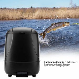 Automatische Vis Feeder Huisdier Timer Auto Eten Dispenser Voor <span class=keywords><strong>Aquarium</strong></span> <span class=keywords><strong>Computer</strong></span> Controlled Koi Vijver Voeden Machine 10L - Product Image 3