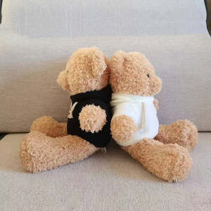 Boneka Beruang Teddy Plush Lucu 30CM Harga Grosir Murah Hadiah Promosi Logo Kustom Baju Plush - Product Image 5