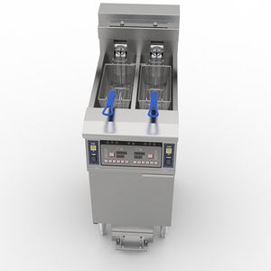 OFE-213 фритюрница с двумя решетками 12kw домашнего использования для приготовления блюд без масла здоровые аэрофритюрница для приготовления блюд без хорошее качество шариковый подшипник с глубоким воздуха фритюрница с двумя решетками - Product Image 6