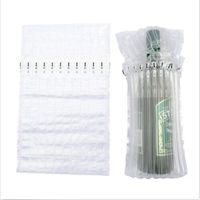 Wraps de coussin de bulle construits des sacs gonflables en plastique de colonne d'air pour la protection des bouteilles de vin