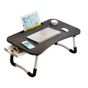 Table d'ordinateur portable de bureau portable réglable pliable multifonction moderne bon marché pour lit ou canapé - Product Image 6