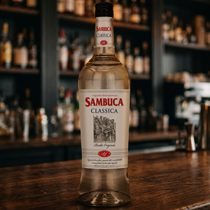 Liqueur d'anisette italienne de qualité supérieure Classique Sambuca 1 Lt - 6 bouteilles par boîte Digestif Authentique Goût Liqueur - Product Image 2