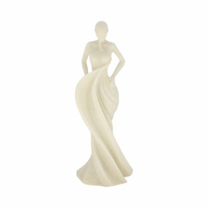 Figurine Femme Moderne en Résine, Sculpture Abstraite Glamour pour Décoration d'Intérieur, Salon, Chambre, Bureau, Présentoir d'Accent - Product Image 1