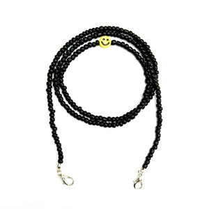 Cadena para Gafas y Mascarillas con Cara Sonriente, Cuentas de Vidrio Coloridas, Unisex, Primavera 2023, Origen Jinhua - Product Image 3